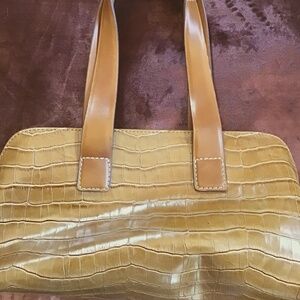 Jones New York Brown Leather Handbag